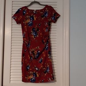 Pinkblush Short Sleeve Maternity Dress - Size M